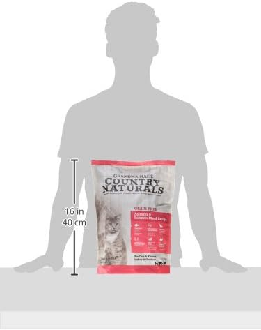 Grandma Mae'S 79700180 6 Lb Country Naturals Grain Free Salmon & Salmon Meal Cat Food, One Size