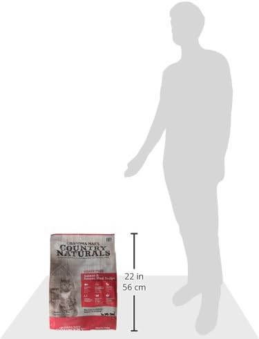 Grandma Mae'S 79700181 12 Lb Country Naturals Grain Free Salmon & Salmon Meal Cat Food, One Size