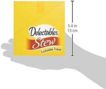 Hartz Delectables Stew Lickable Wet Cat Treats for Adult & Senior Cats, Tuna & Shrimp, 12 Count, 1.4 Ounce (Pack of 12)