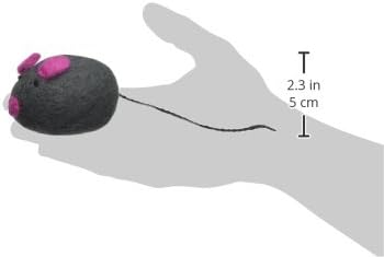 Wooly Fun Big Mouse Toy,Assorted Colors