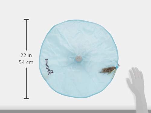 SmartyKat Hot Pursuit Electronic Concealed Motion Cat Toy, Battery Powered - Blue, One Size