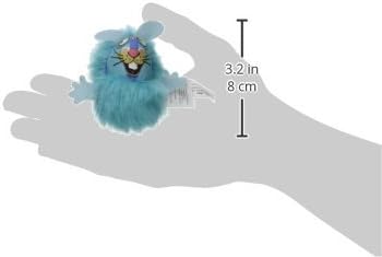 FAT CAT Fluff Bunnies Cat Toys - Catnip Kicker Toy, Pack of 1 (Blue or Pink)
