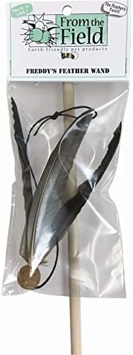 From The Field FFT114 Freddy's Feather Wand Interactive Cat Toy