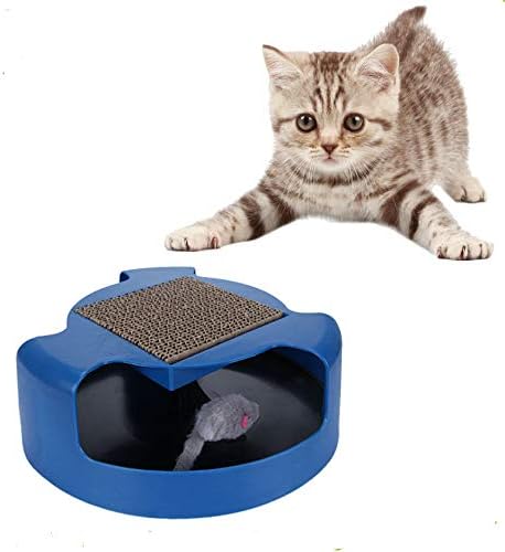 Catch The Mouse Interactive Chase Toy with Scratch Pad