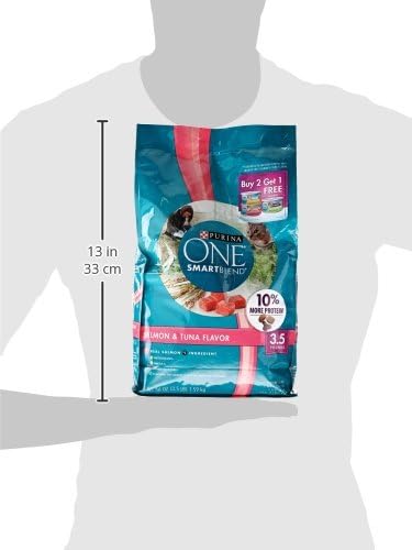 Purina ONE Dry Cat Food, Tender Selects Blend With Real Salmon, 3.5 Lb