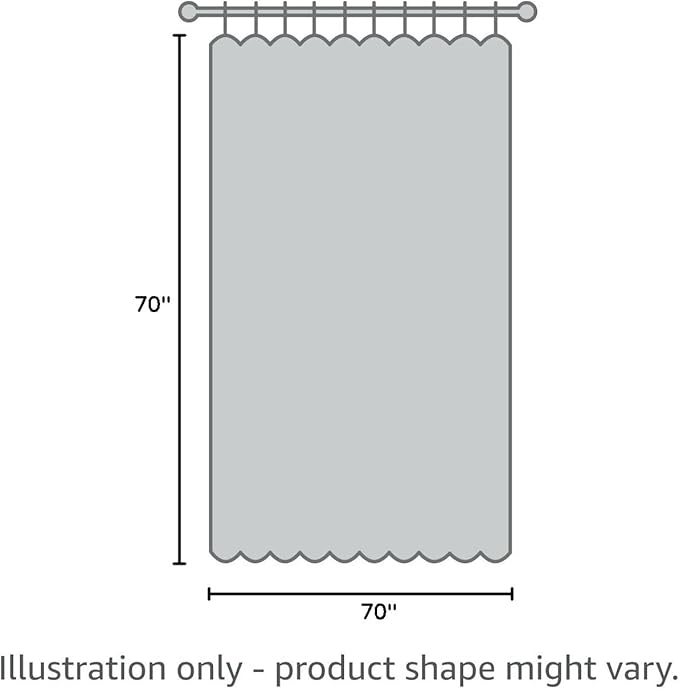 Boziqr Funny Dog Shower Curtain, Japanese Ocean Wave Dinosaur Rustic Barn Door Decor Fabric Bathroom Curtains Set, Cute Animal Kids Polyester Fabric Waterproof, 70 X 70 Inches