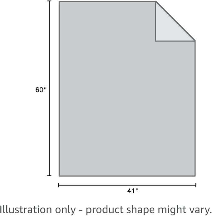 Sivio Weighted Blanket, Cotton Heavy Blanket for Calm, Soft and Breathable Weighted Throw, Moon and Star, 41" x 60" 7LBS