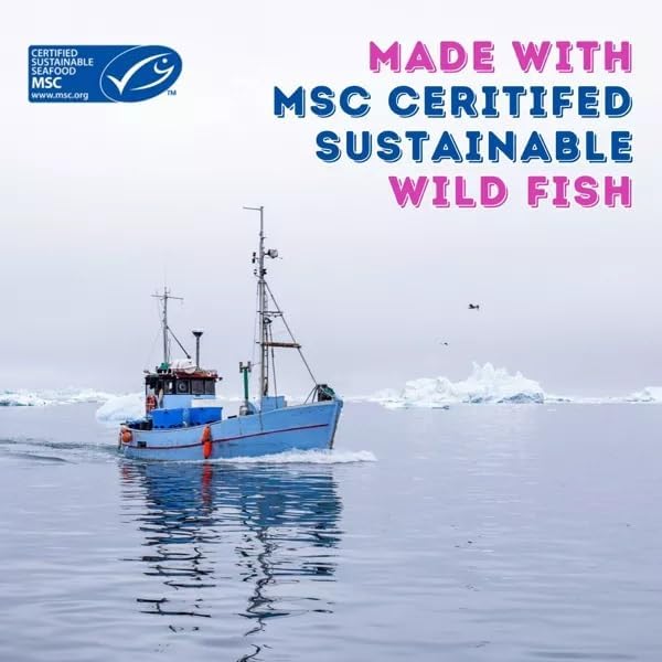 Wild Seafood Fish Recipe Adult Dry Cat Food | Made with MSC-Certified Sustainable Salmon | Rich Source of Omega-3s | 3.5 Lb Bag