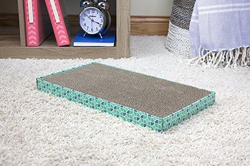 Kitty City Corrugate Cat Scratch Pad, Cat Non-Stick Litter Scoop, Cat Litter Mats, Cat Litter Box Kit