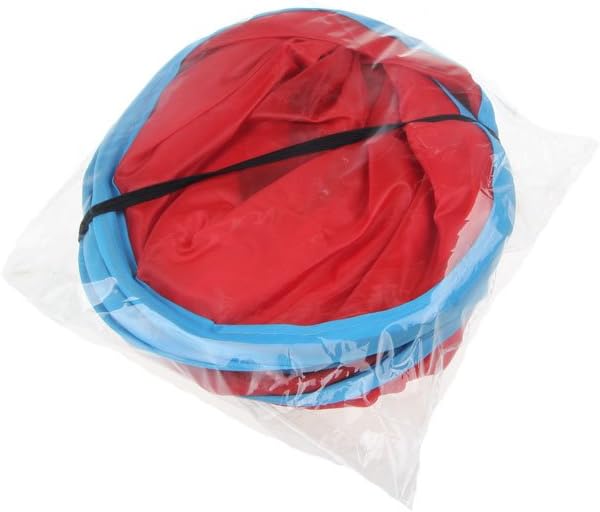 Emours Flexible Collapsible Cat Cube Kitty Play Bed Expandable Tunnel Cat Toys,Red