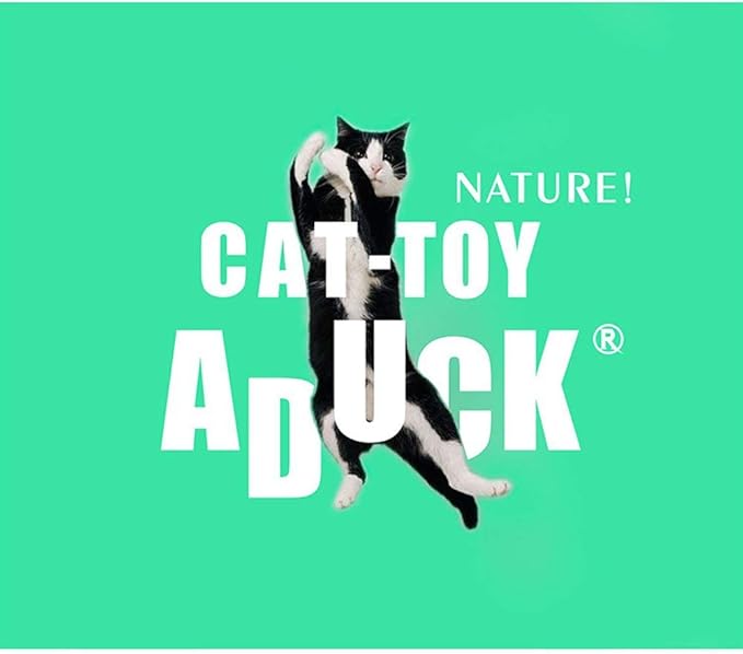 ADUCK Cat Toys Interactive Teaser Wand Toy with Tassels Worms Catcher for Cats Kitten, Random Color (1PC)