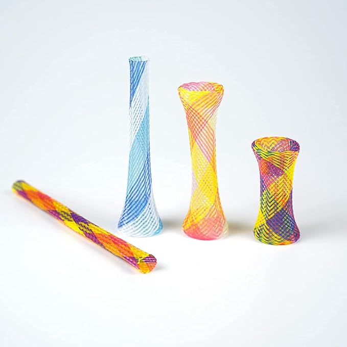 ISMARTEN 35 Pack Cat Spring Toys Set, Colorful Cat Spring Toy and Cat Spring Tube Toy, Interactive Cat Toy for Indoor Cats, Colorful Cat Plastic Coil for Kittens to Swat, Bite, Hunt (Random Color)