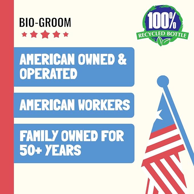 Bio-Groom Econo Groom Tearless Shampoo 30 to 1 Concentrate - Dog Bathing Supplies, Cruelty-Free, Made in USA, Hypoallergenic - 5 Gallons