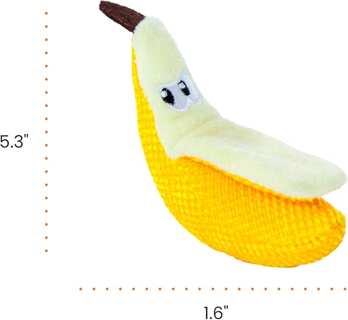 Catstages Dental Banana Catnip Cat Chew Toy