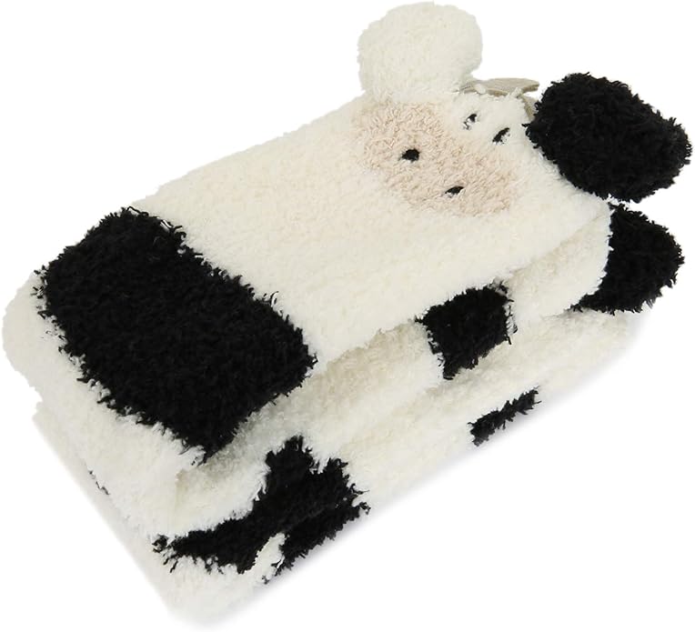 Benefeet Sox Cute Fuzzy Socks for Women Girls Fluffy Warm Cozy Novelty Slipper Socks Funny Animal Plush Sleeping Socks