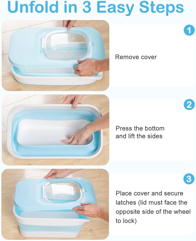 10-13 Lbs Dog Food Stroage Container, Collapsible Dog Food Containers with Airtight Lid, Pet Food Scoop and Silicone Dog Bowl, Pet Food Storage Container Dry Food for Dog, Cat and Other Pets