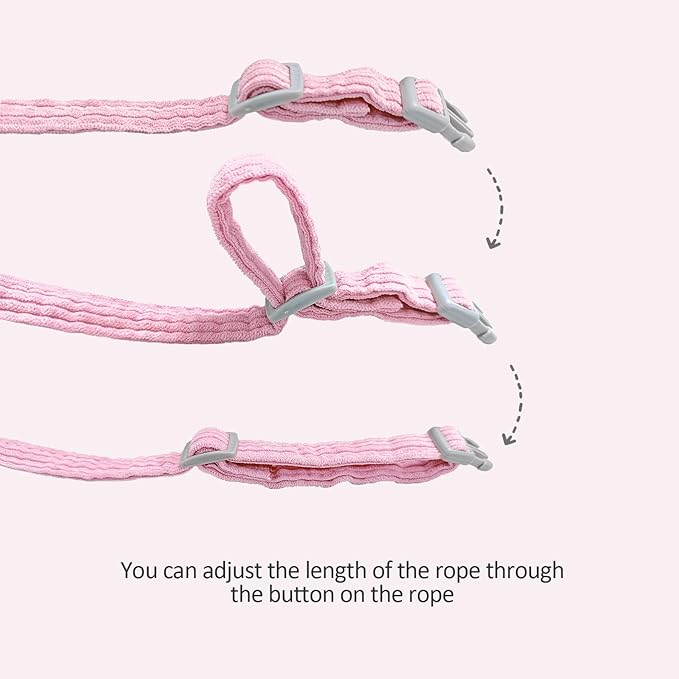 Cat Harness, Safety Leash Set for outings and Travelling to Prevent Cats from Escaping - Adjustable Kitten Safety Leash, Soft and Comfortable for Small and Medium Sized Cats (Yellow, M)