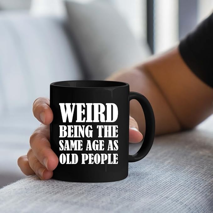 Birthday Gifts for Men Women - 11 Oz Coffee Mug Cup - Christmas Gifts Funny Unique Gift Ideas for Grandpa Dad Father Husband Him 30th 40th 50th 60th 70th 80th