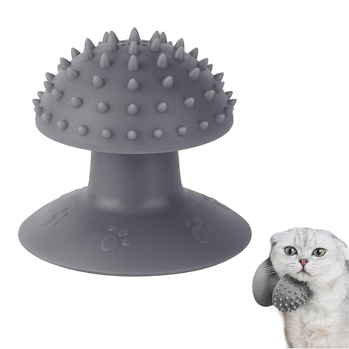 4 Pcs Cat Corner Self Groomer - Remove Loose Fur, Removable Design for Cleaning, Cat Massage Combs for Short Long Fur Cats Grooming,Kitten Puppy Massager Brushes Grooming