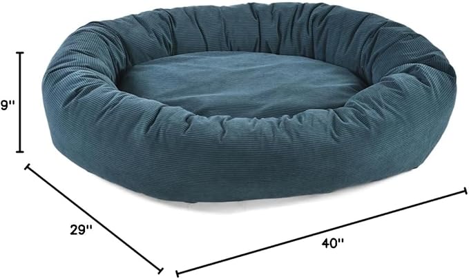 Max & Marlow Human Dog Bed Dog Couch Bed Washable Dog Bed Extra Large Size Dog Bed for Pets, Teal, 40" L x 29" W x 9" Th