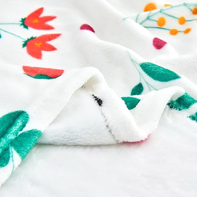 JameswishButterfly Throw Blanket for Girls Women Watercolor Butterfly Blanket Soft Fuzzy Flannel Bed Blanket Plush Butterfly Birthday Gifts for Women Girls Mom Kids Adults,50”x60”