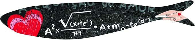 Bordallo Pinheiro Earthenware Love Equation Sardine Figure