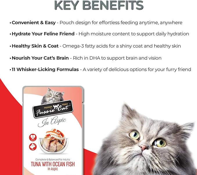 Fussie cat Premium Tuna w/Ocean Fish in Aspic