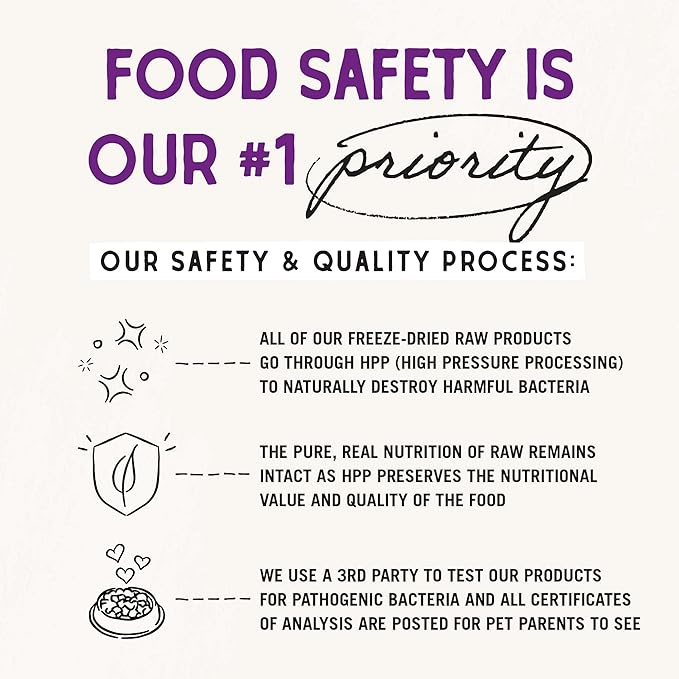 Stella & Chewy's Freeze-Dried Raw Cat Dinner Morsels – Grain Free, Protein Rich Cat & Kitten Food – Duck Duck Goose Recipe – 18 oz Bag