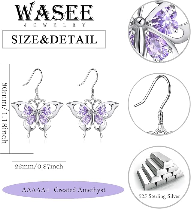 Black Cat/Bat/Spider/Pumpkin/Wolf/Bunny/Sun and Moon/Turtle/Raven 925 Sterling Silver Leverback Dangle Earrings Moon Gothic Christmas Earrings Jewelry Gift for Women