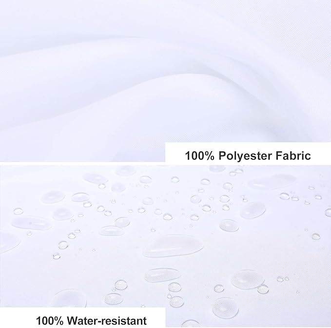 Cartoon Cute Forest Shower Curtains, Fairy Tale Mushroom Cat Flower Floral Leaf Green Pattern Decor Print Bath Drapes Set with Hooks, Waterproof Fabric Windows Treatment for Bathroom, 66x72in