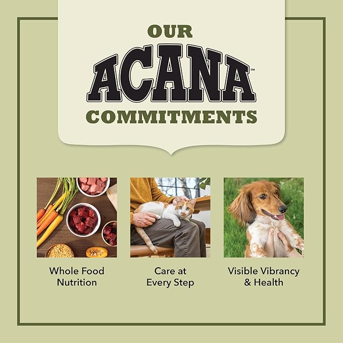 ACANA Highest Protein Meadowlands Grain-Free Dry Cat Food, Free-Run Chicken and Turkey and Chicken Liver Cat Food Recipe, 10lb