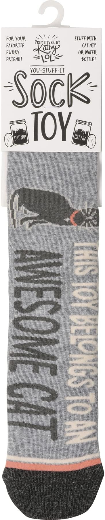 Cat Toy - This Toy Belongs To An Awesome Cat