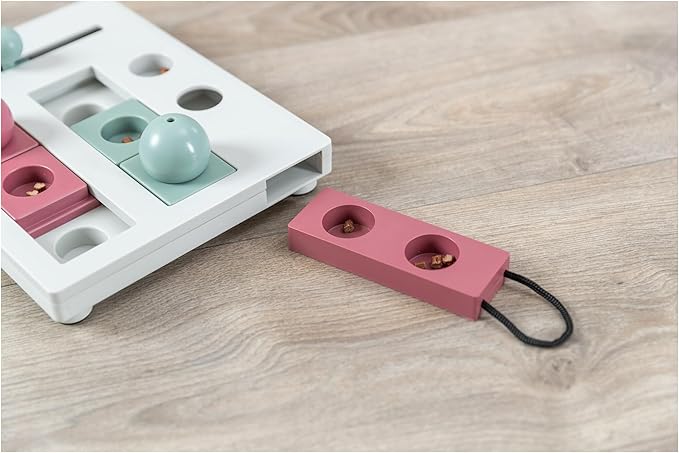 TRIXIE Cat Activity Brain Mover, Strategy Game for Mental Stimulation, Interactive Play for Cats, Treat Dispenser, Cat Toy