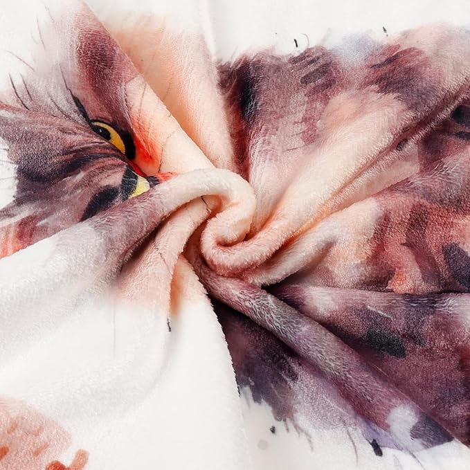 Cat Throw Blanket Cute Cats Bed Blanket for Cat Lovers Animal Print Blankets Super Soft Flannel Fleece Blankets Cozy Fuzzy Plush Throw Blanket for Couch Chair