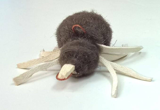 Buffalo Spider Refill/Attachment Cat Toy - Natural Buffalo/Deer: Fits Wildcat and popular Bird and Mouse type wands/poles