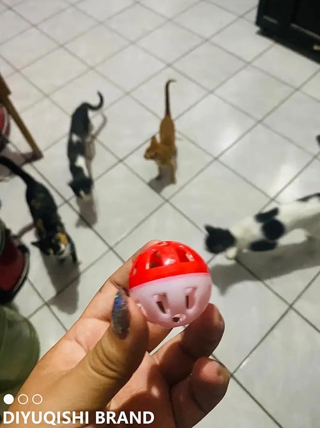 Cat Toys for Indoor Cats, 14 PCS Set with Wind-Up Chicken, Jingle Balls, and Catnip - Kitten Kitty Toy Pack for Playtime and Fun