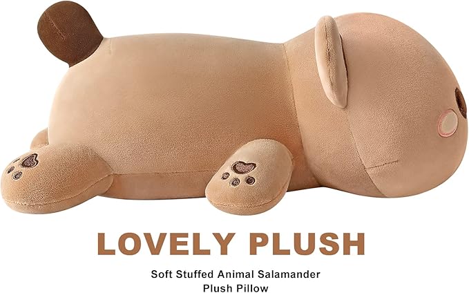 Onsoyours Cute Bear Plush Toy Stuffed Animal Bear Soft Anime Plush Pillow for Kids (Brown Bear, 12")