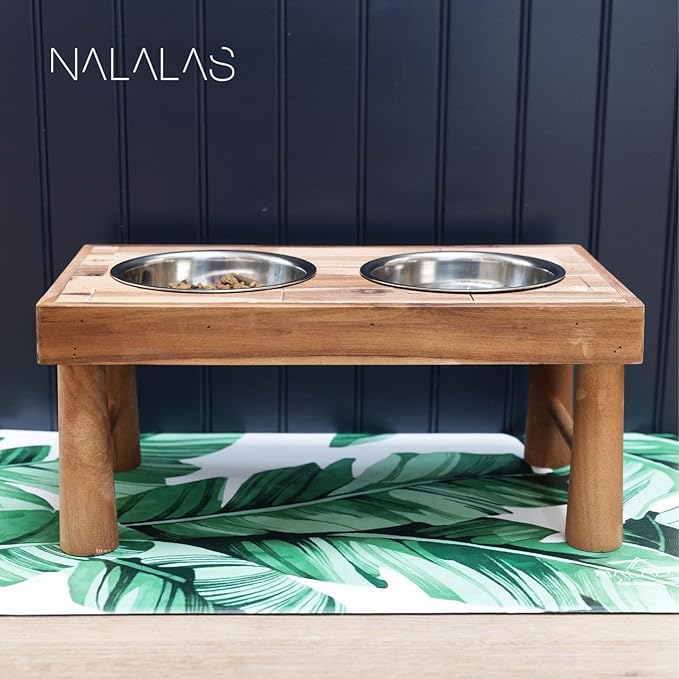 NALALAS Large Dog Mat for Food and Water, Cat Feeding Mat | Large Waterproof Dog Bowl Mat | Non-Slip Pet Food Mat for Floors | Dog Food Mats for Floors, Pet Mats for Food and Water | Easy to Clean