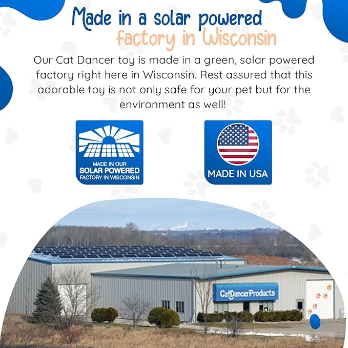 Cat Dancer Products Cat Chaser with Colorful Fleece, Interective Toy for Exercise with Ringtail Whisker & Bowtie (Pack of 7)