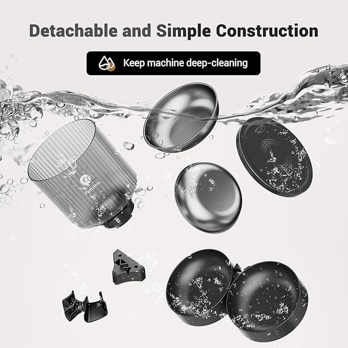 Automatic Cat Feeder 2 Cats: Dual Auto Timed Feeder | 16 Cups/4L for Cat & Small Dog Food Dispenser | Dual Power& Easy Clean | 1-6 Meals Portion Control