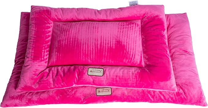 Armarkat Pet Bed Mat 27-Inch by 19-Inch by 2.5-Inch M01-Medium, Pink