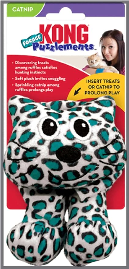 KONG Cat Puzzlements Forage Kitty Assorted