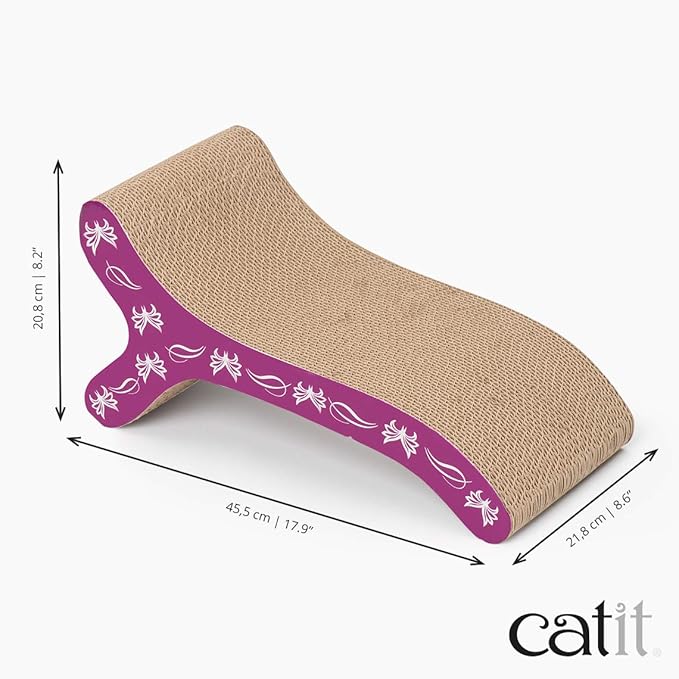 Catit Cat Scratcher, Butterfly Chaise