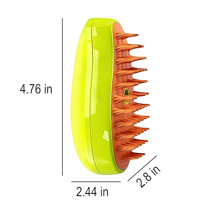 Cat Steam Brush For Shedding, Grooming Tool for Cats and Dogs with Steam Function, Massage, and Shedding Hair Removal - Ideal for Pets, Featuring Weighted Blanket Technology, Hair Brush