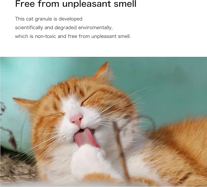 7.2pounds Washable granules can be Used Instead of Cat Genie