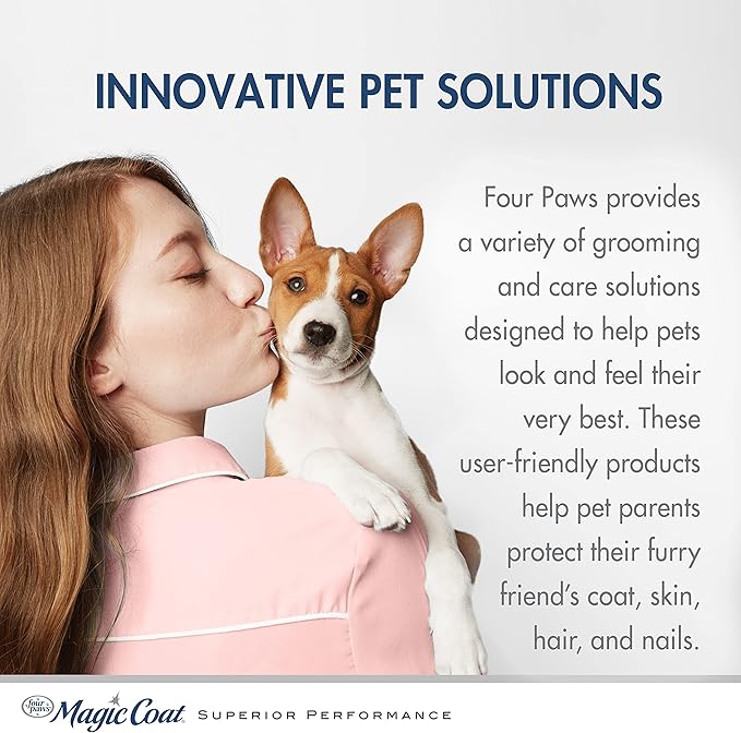 Four Paws Magic Coat Detangling Shampoo for Dogs Detangling Dog Shampoo 16 Ounces (1 Count)