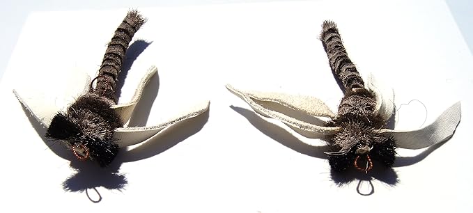 Dragonfly Refill/Attachment Cat Toy - Natural Buffalo/Deer: Fits Wildcat and Popular Bird and Mouse Type Wands/Poles