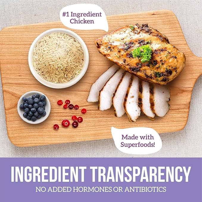 Health Extension Dry Cat Food, (4 lb / 1.81 kg) - Chicken & Brown Rice Recipe with Added Vitamins, Minerals, and Probiotics, Suitable for All Cats & Kittens (Pack of 2)