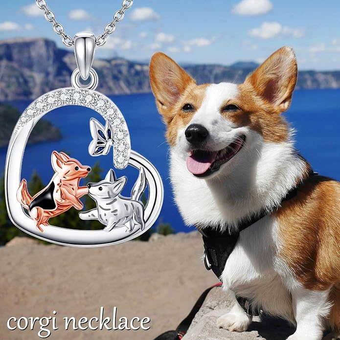 Capybara/Squirrel/Chihuahua Necklace Sterling Silver Chihuahua Squirrel Jewelry Capybara Gifts for Women