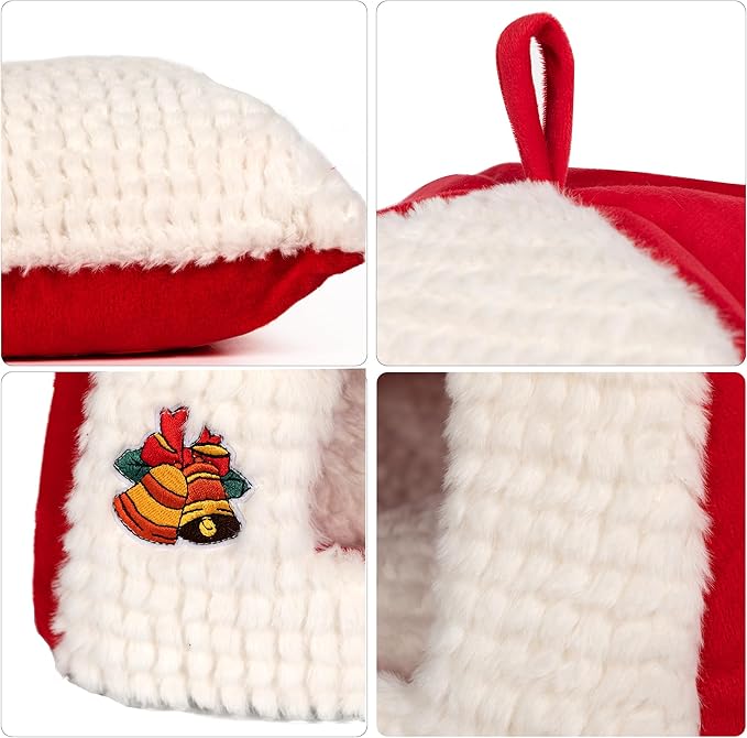 Cat Cave Bed for Indoor Cats, Warm Cat Beds/Dog Beds for Small Dogs Cat Tent Bed for Puppy Kitten with Removable Cushion